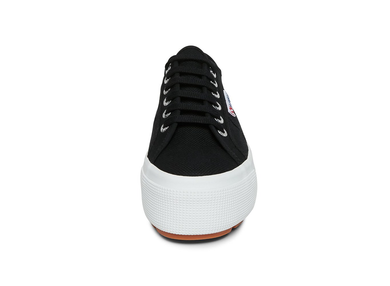 Zapatillas Superga Mujer Negras/Blancas - 2790 Tank - 241756APD
